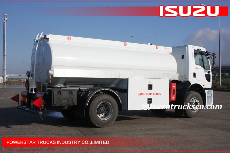 7000L ELF 700P Fuel Oil tank truck Isuzu Chassis with pump