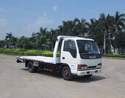 Large factory supply small light duty NKR77 ISUZU wrecker truck for sale