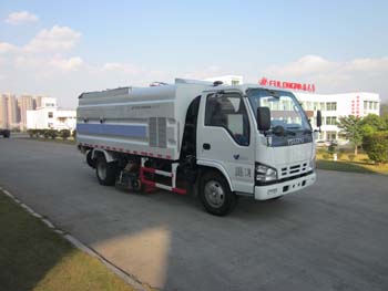 Isuzu dust cleaner road sweeper vacuum road sweeper truck road sweeper