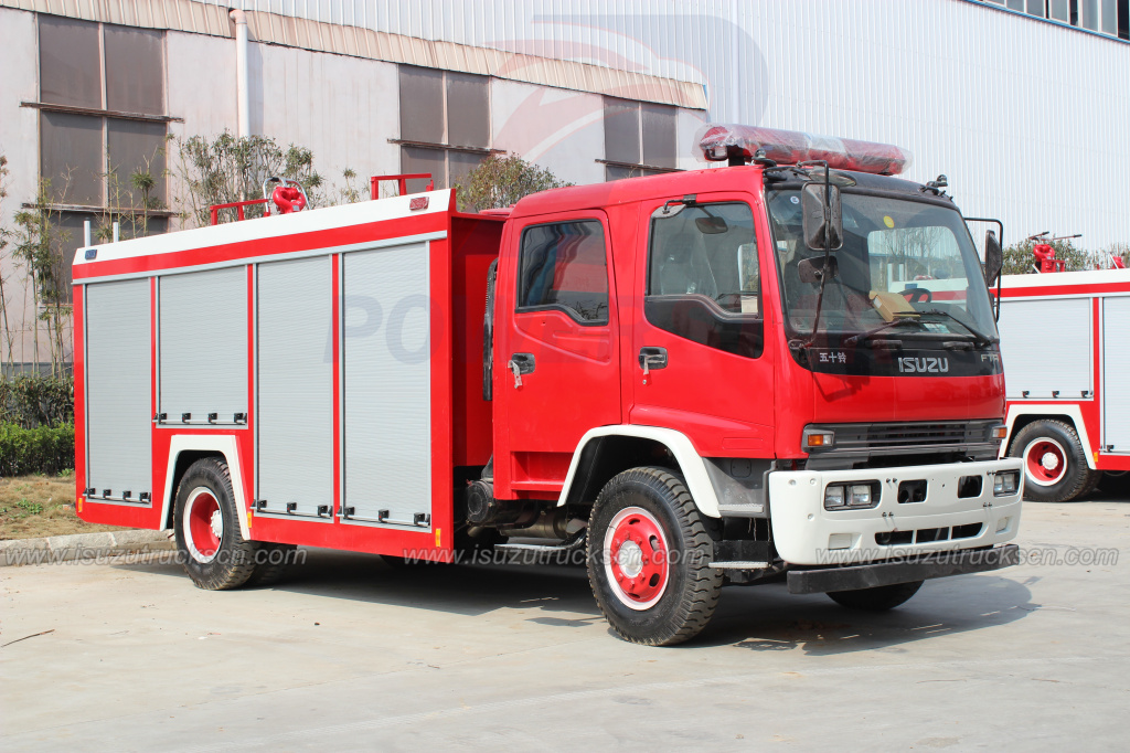 2016 New FTR ISUZU 190hp Foam fire truck for sale