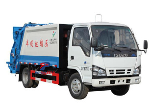 Xe tải ép rác 5 tấn thành phố đã qua sử dụng Xe tải Isuzu