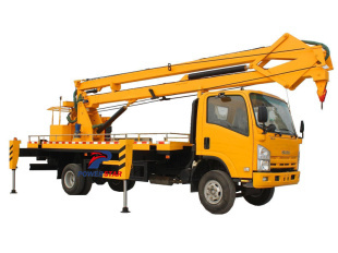 Xe tải 16Meters Isuzu trên không Nhật Bản