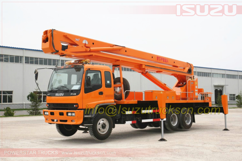 Aerial working truck Isuzu 