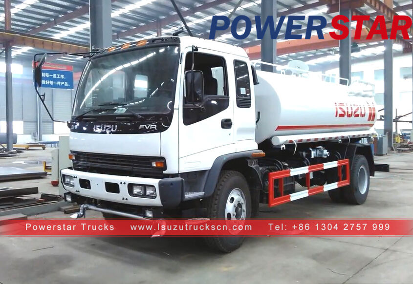 Cần bán xe tải chở dầu vận tải thủy FVR Armenia Isuzu