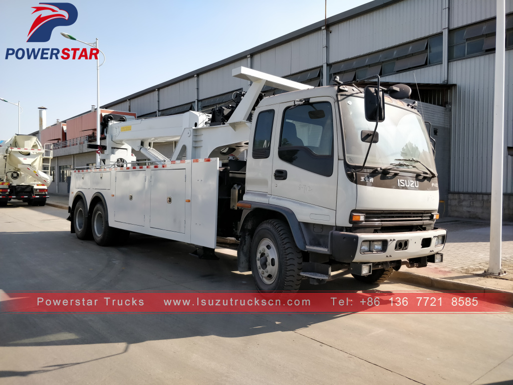 Philippines Road Wrecker Truck Recovery Truck Towing Truck FVZ Isuzu để bán