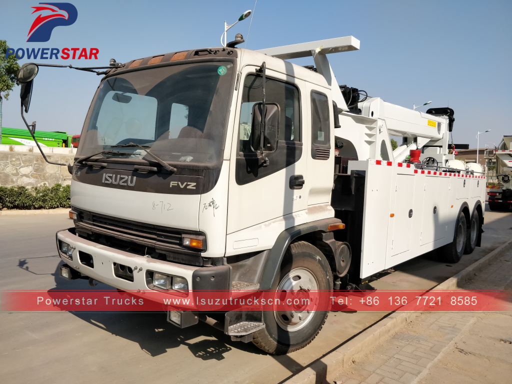 Philippines Road Wrecker Truck Recovery Truck Towing Truck FVZ Isuzu để bán