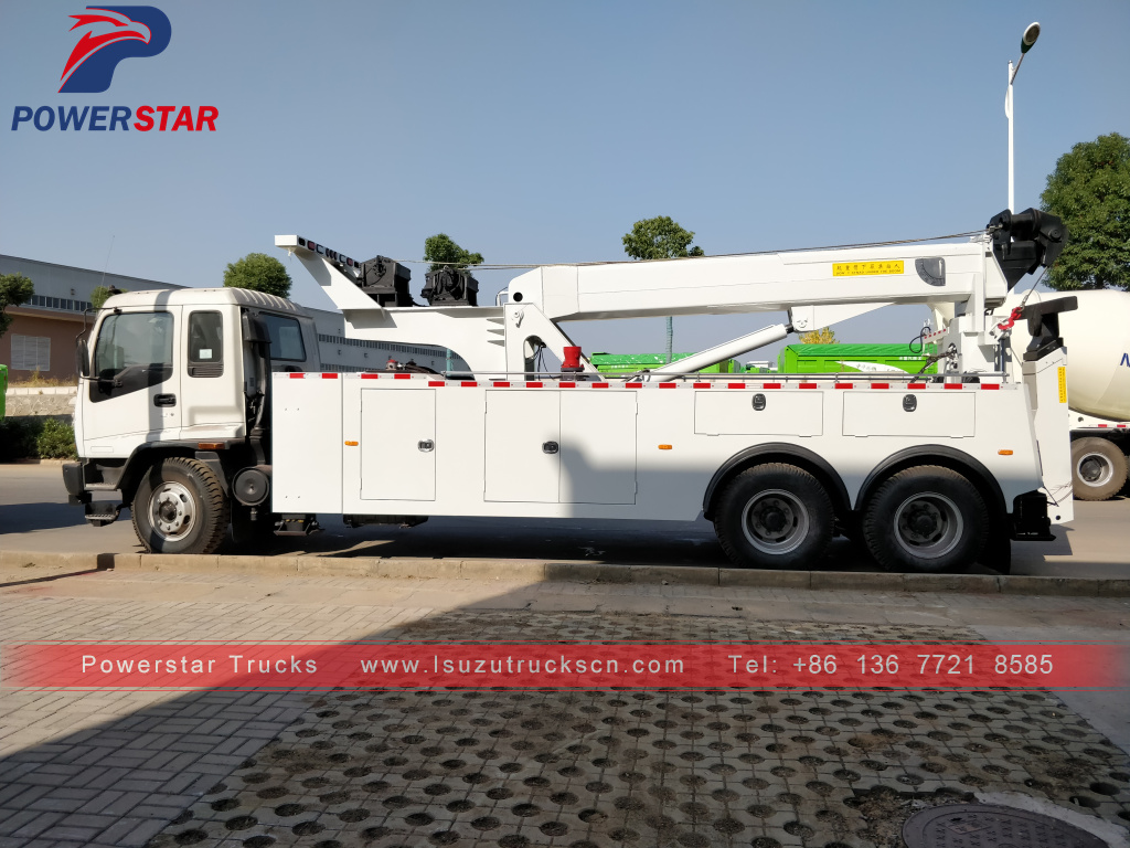 Philippines Road Wrecker Truck Recovery Truck Towing Truck FVZ Isuzu để bán