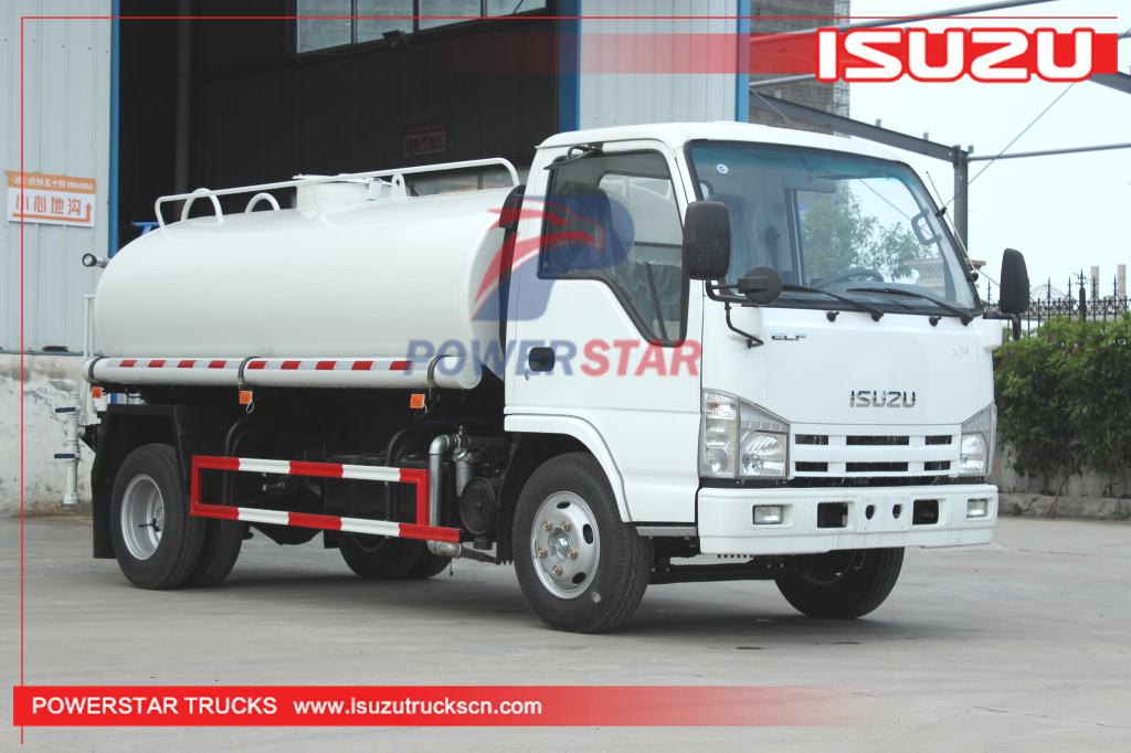 Monglia - 1 chiếc Xe bồn phun nước ISUZU