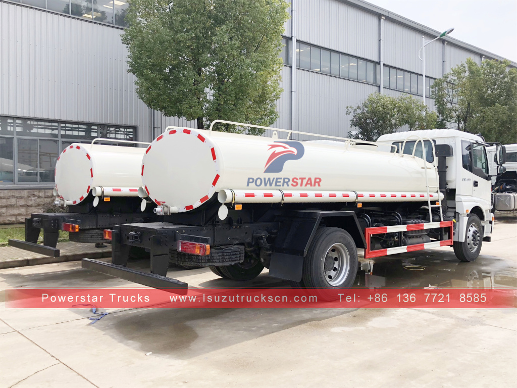 Customized ISUZU GIGA Water Transport Tanker Vehicle