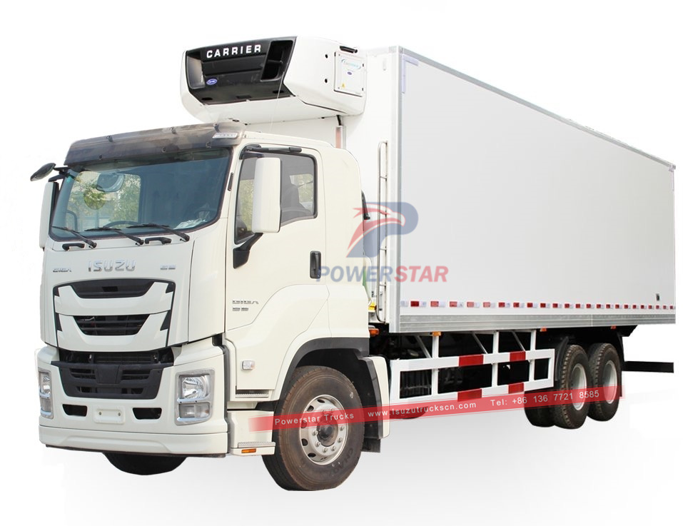 Xe tải đông lạnh ISUZU GIGA Nhật Bản với bộ làm lạnh Thermo King