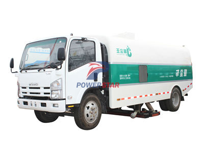 Máy quét chân không không dùng nước Isuzu