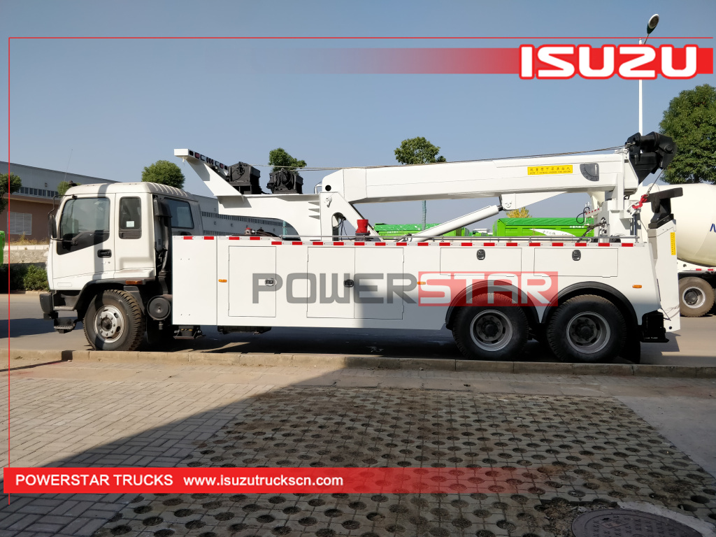 20Ton 25ton breakdown recovery truck ISUZU FVZ rescue towing vehicle