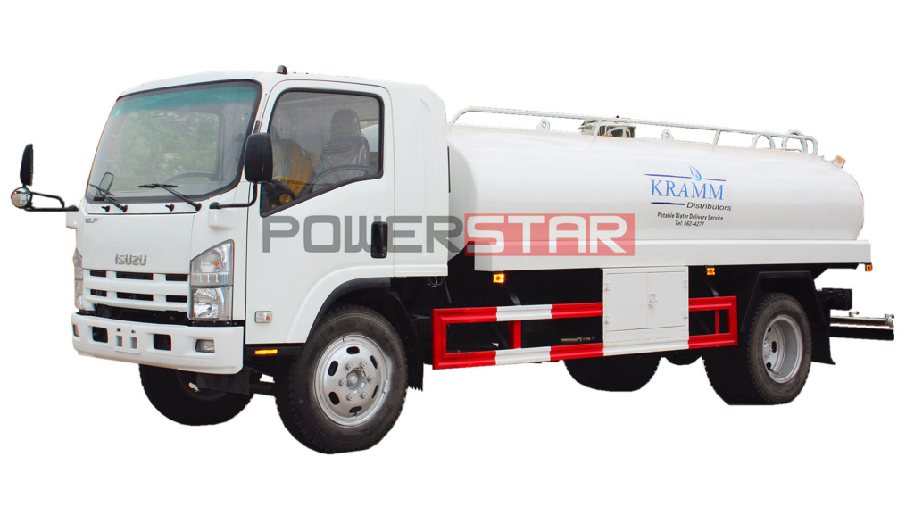 Xe bồn nước uống ISUZU ELF NPR 9.000L