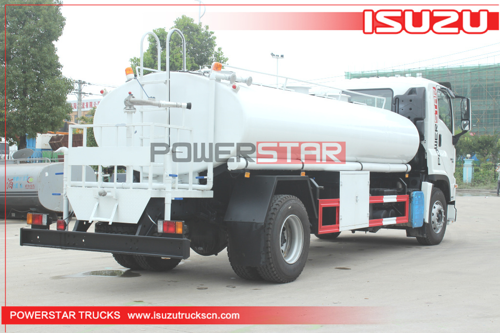 ISUZU Stainless Steel Drinking Water Truck 12m3 GIGA Potable Water Spray Trucks