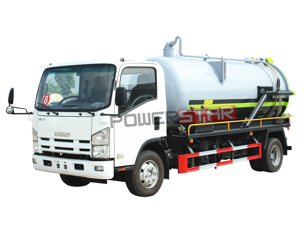 Xe hút thông cống ISUZU 700P