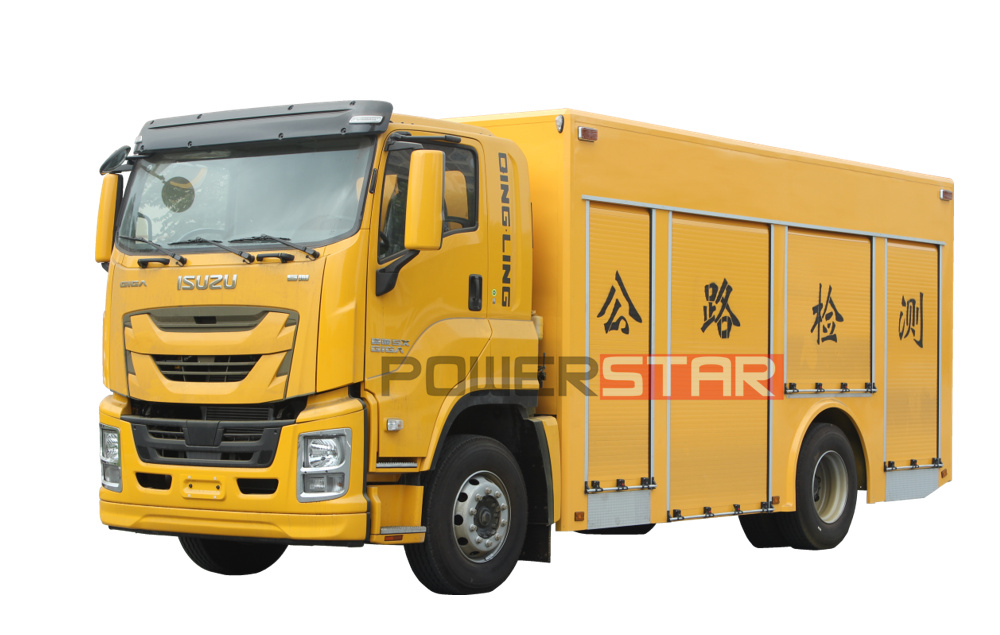 ISUZU GIGA Bridge Detection vehicle Airport Road street inspection trucks