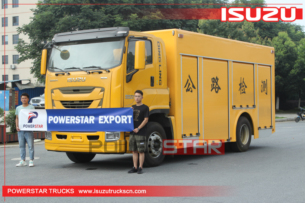 ISUZU GIGA Bridge Detection vehicle Airport Road street inspection trucks