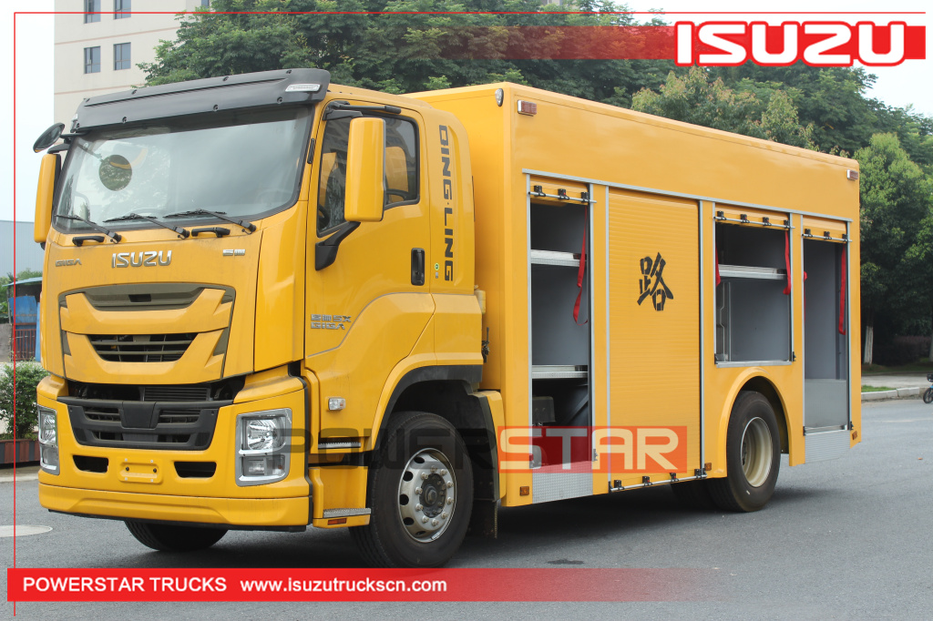 ISUZU GIGA Bridge Detection vehicle Airport Road street inspection trucks