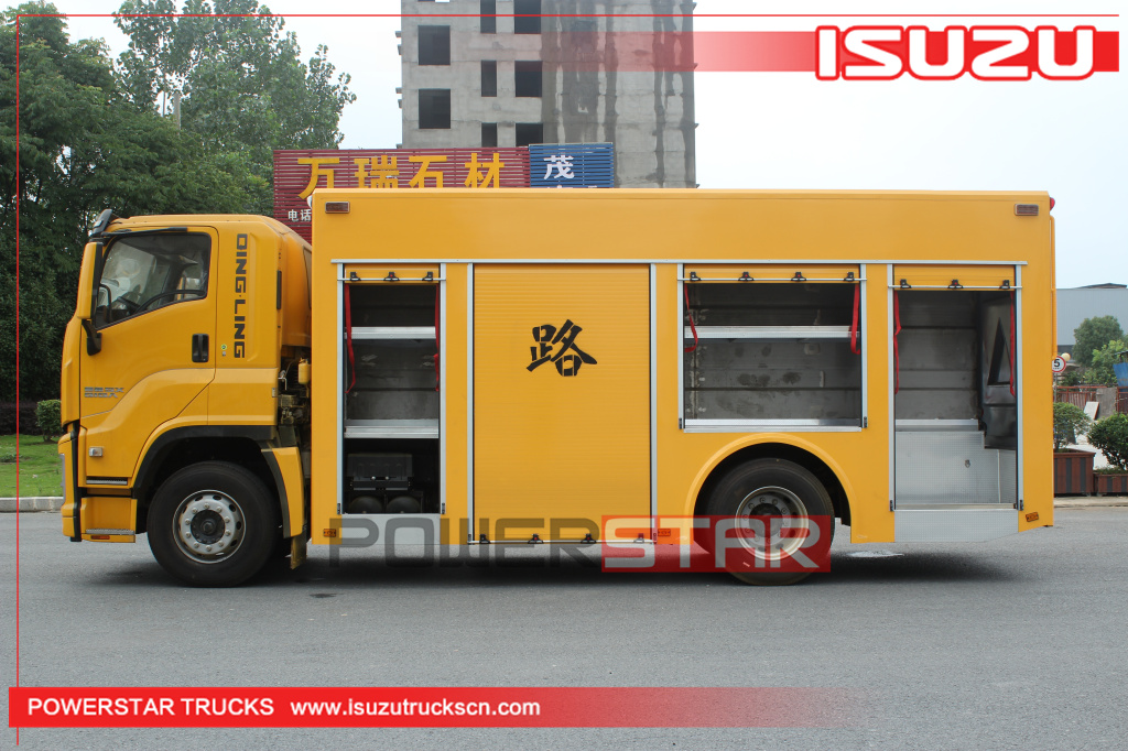 ISUZU GIGA Bridge Detection vehicle Airport Road street inspection trucks