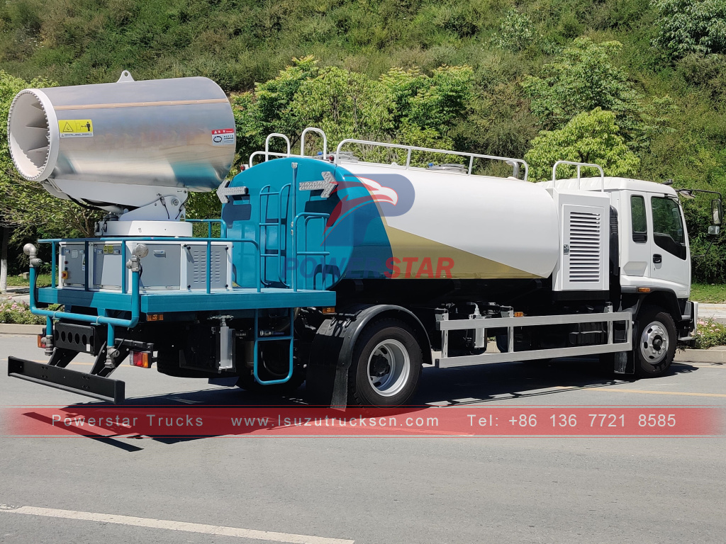 Original Factory ISUZU FTR Water Mist Spray Dust Suppression Truck Disinfectant Vehicle