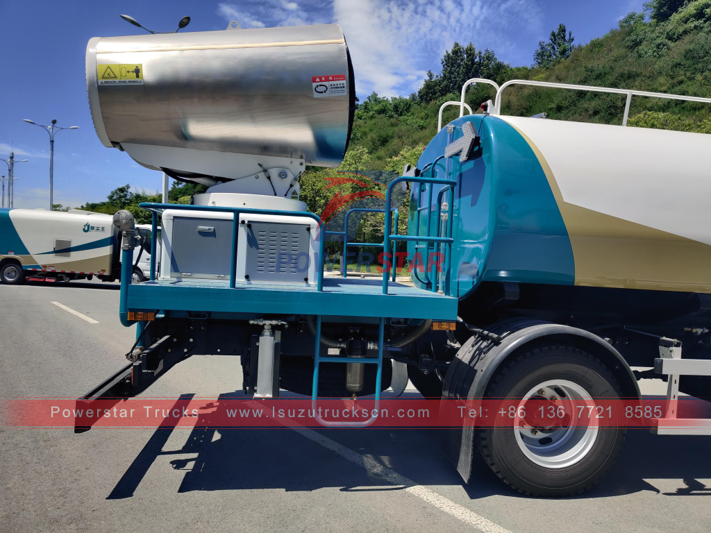 Original Factory ISUZU FTR Water Mist Spray Dust Suppression Truck Disinfectant Vehicle