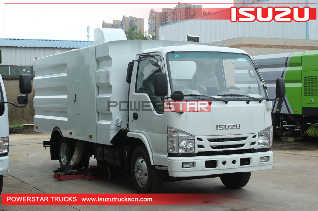 ISUZU Road Dust cleaning Vehicle Intelligent Road Cleaning Truck Street Vacuum Cleaner road sweeper