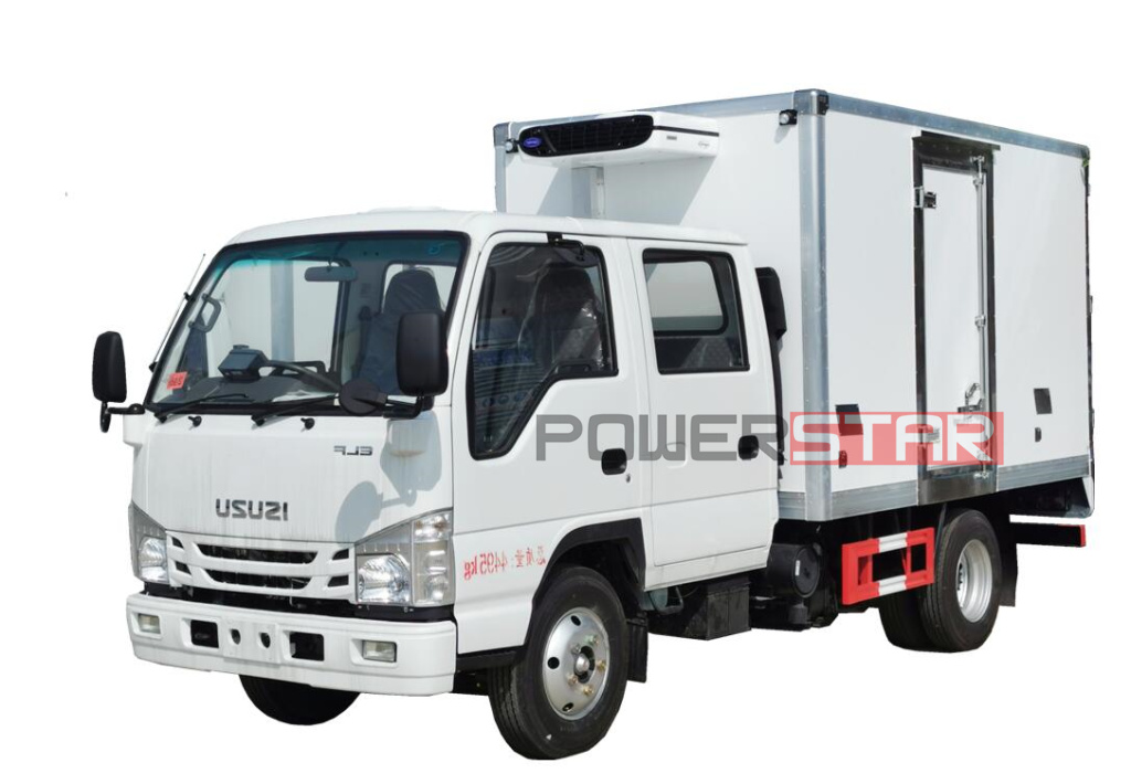 Xe tải đông lạnh cabin đôi ISUZU ELF 100P