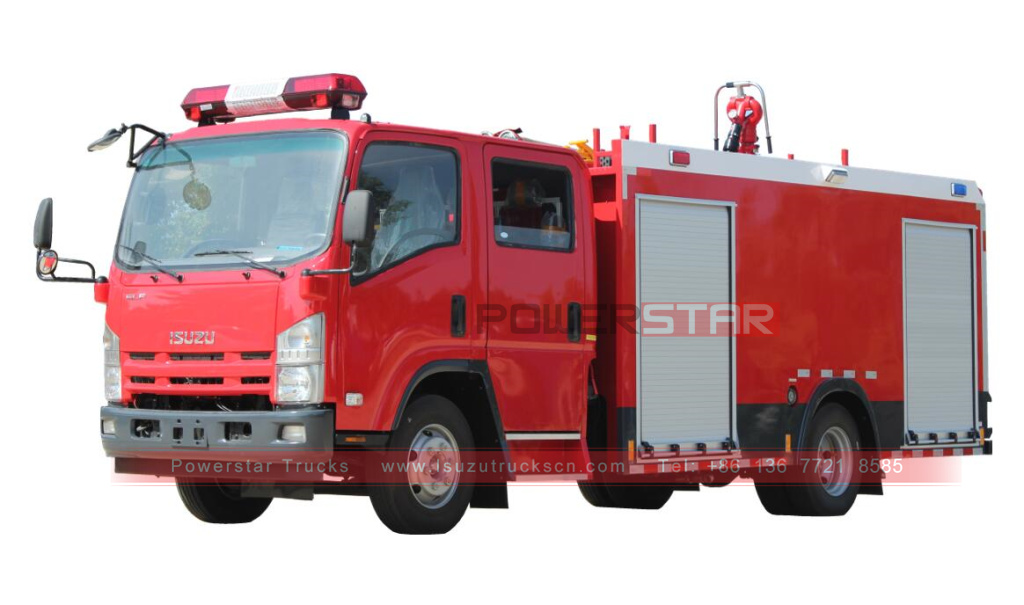 Brand new 2021 ISUZU ELF/700P Water Bowser Fire Truck Pump fire Vehicle 