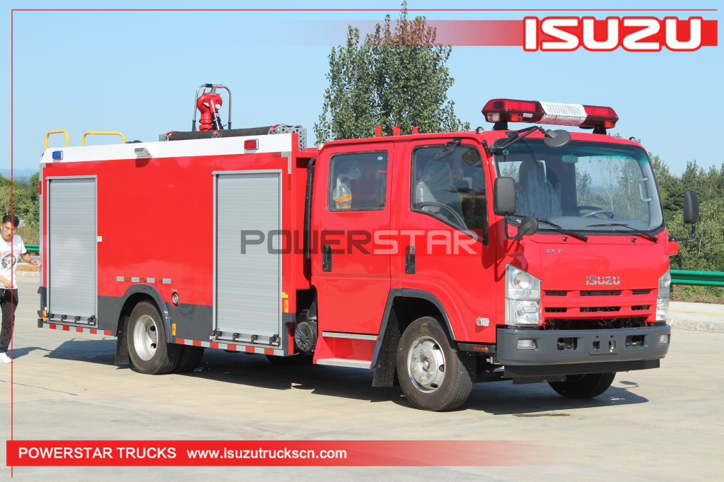 Brand new 2021 ISUZU ELF/700P Water Bowser Fire Truck Pump fire Vehicle 