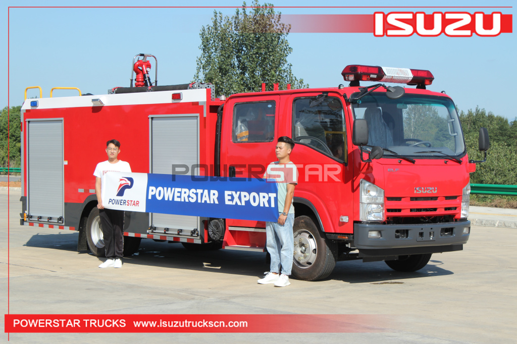 Brand new 2021 ISUZU ELF/700P Water Bowser Fire Truck Pump fire Vehicle 