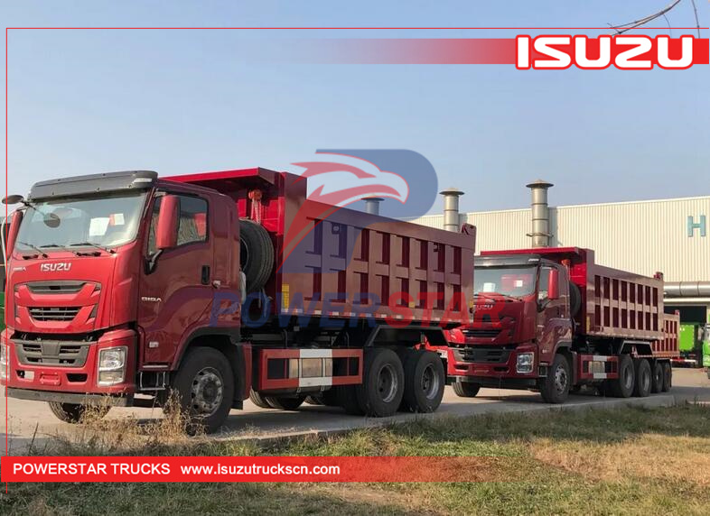 XE TIPPER KHAI THÁC HOÀN TOÀN MỚI 10 BÁNH ISUZU GIGA 6X4 XE TẢI DUMP