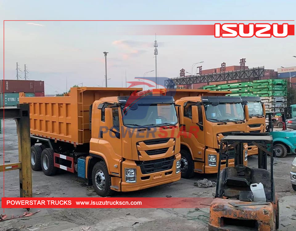 XE TIPPER KHAI THÁC HOÀN TOÀN MỚI 10 BÁNH ISUZU GIGA 6X4 XE TẢI DUMP