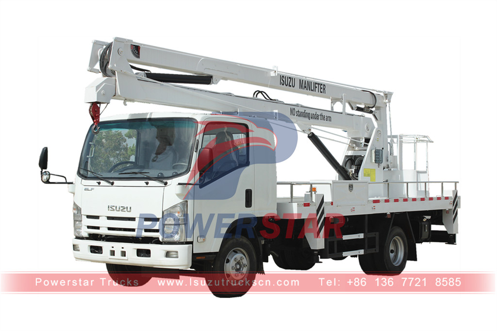 Xe nâng thủy lực ISUZU Xe nâng cần cẩu