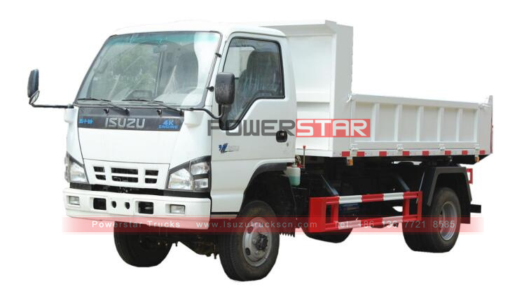 Xe ben ISUZU NKR/600P 4x4 3 tấn xe ben khung gầm đường bộ