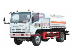 Xe tải chở dầu ISUZU NPR ELF Fuel Bowser 4x4