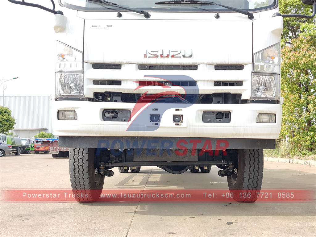 High performance ISUZU 4Ã—4 AWD truck mounted crane for sale