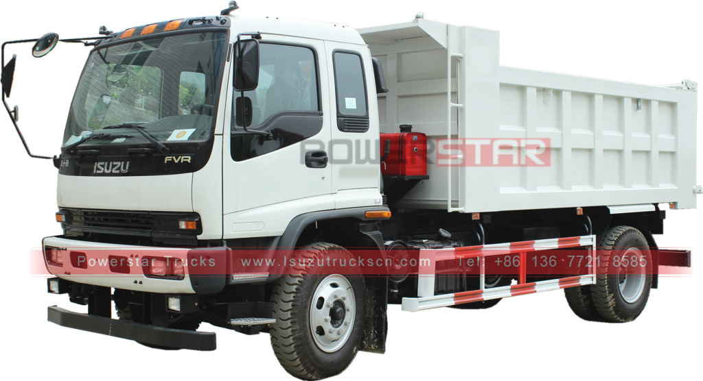 Xe tải ben địa hình ISUZU 10 tấn FTR/FVR AWD