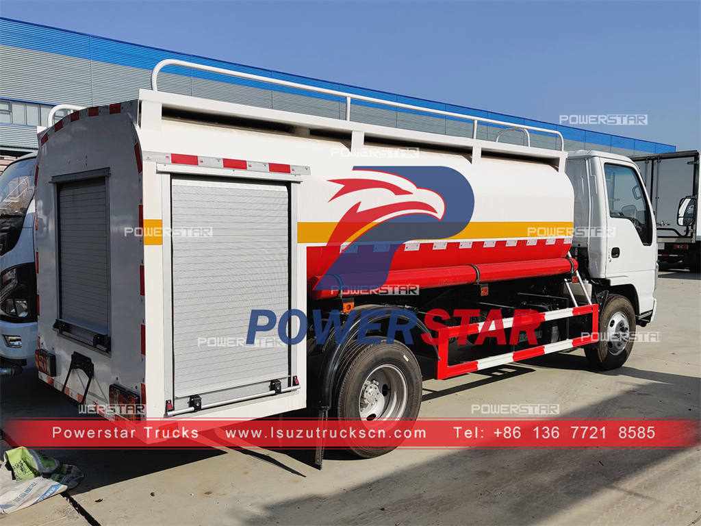 Best-seller ISUZU 600P water tank with fire pump