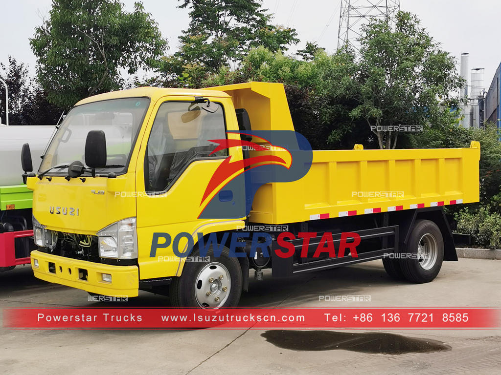 ISUZU 4Ã—2 mini dumper truck at best price