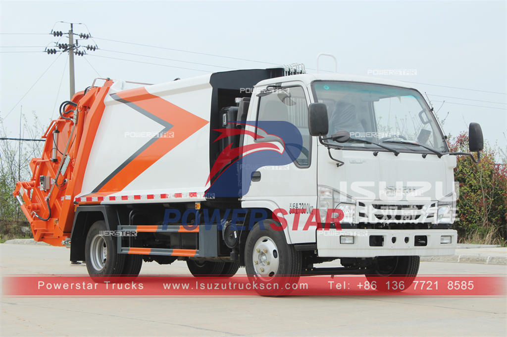 Xe tải phía sau ISUZU 100P 6CBM cho Philippines