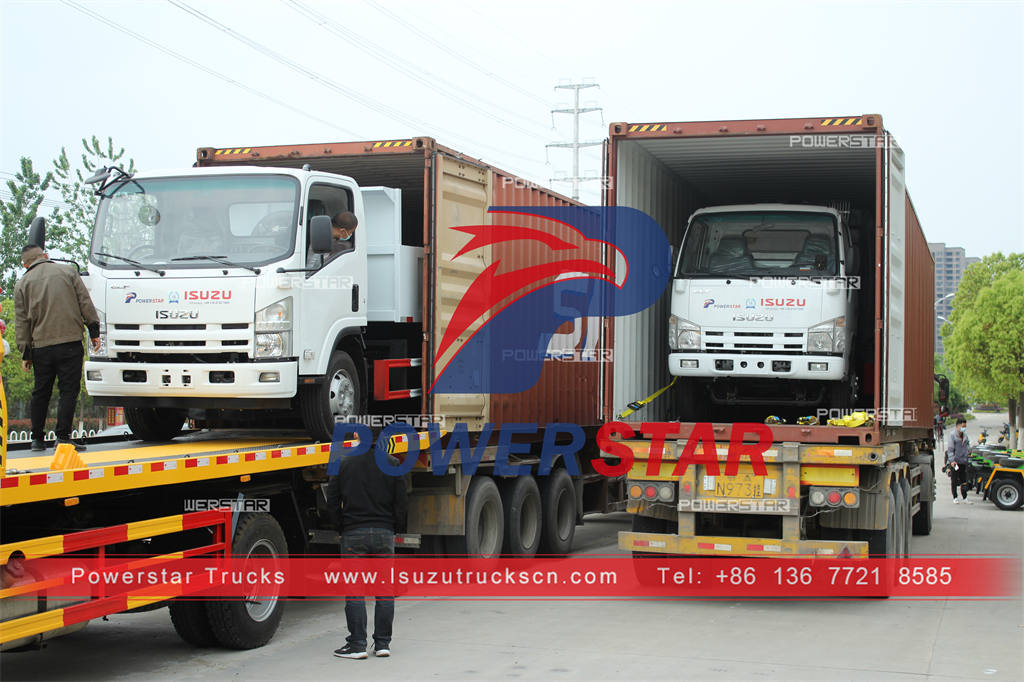 Xe ép rác loại nhẹ ISUZU 4x2 6CBM