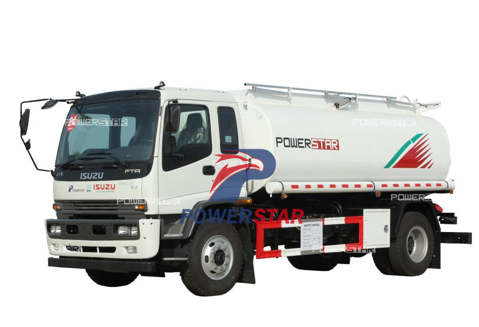 Xe tải chở xăng dầu ISUZU FTR