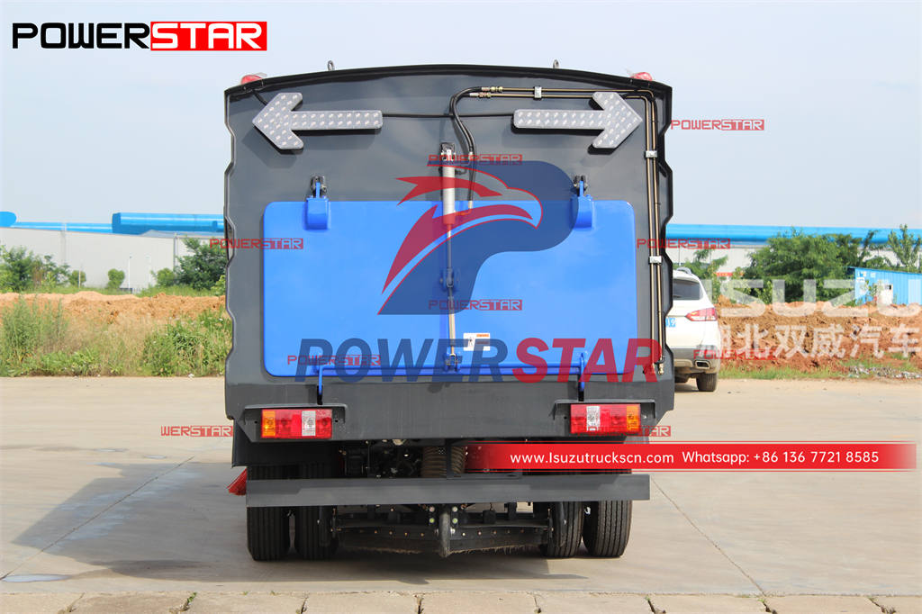 ISUZU NKR 5CBM street cleaning truck at best price