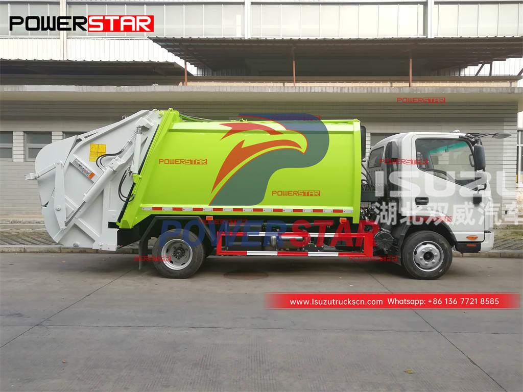 ISUZU GIGA 6 wheeler waste compactor vehicle for sale