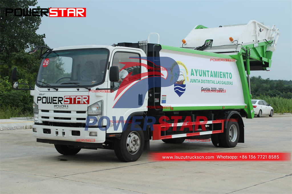 Cần bán xe ép rác ISUZU ELF 700P