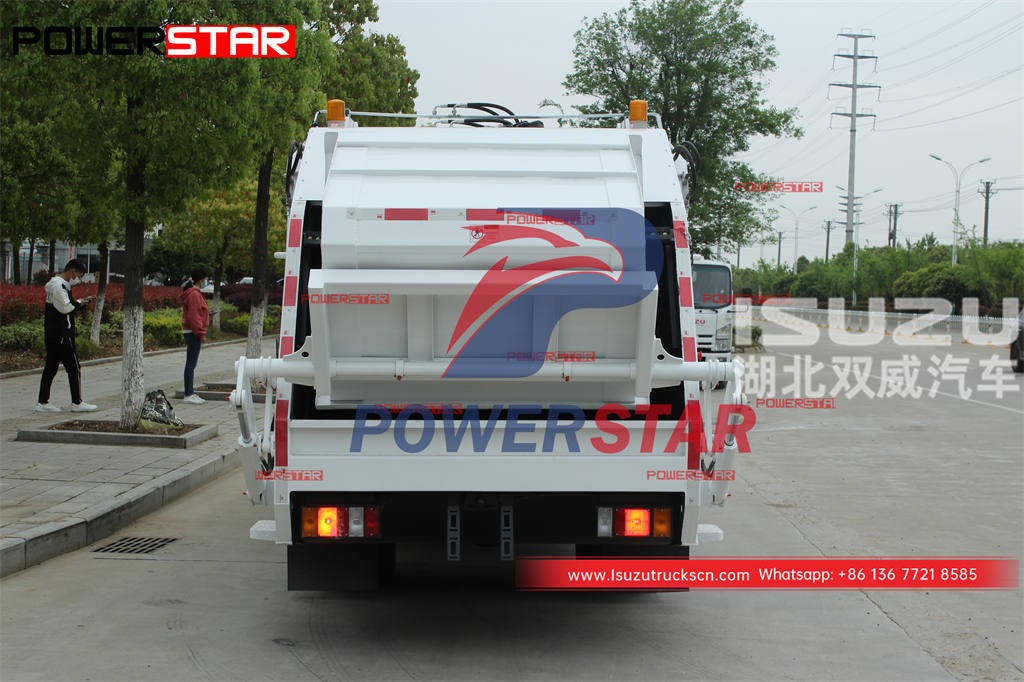 Hot-selling ISUZU 100P 98HP 4WD off-road trash compression truck