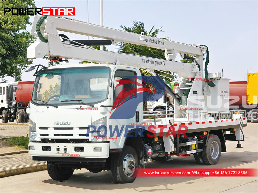 ISUZU ELF 700P 190HP 4WD 18m Aerial Work Platform Truck on sale