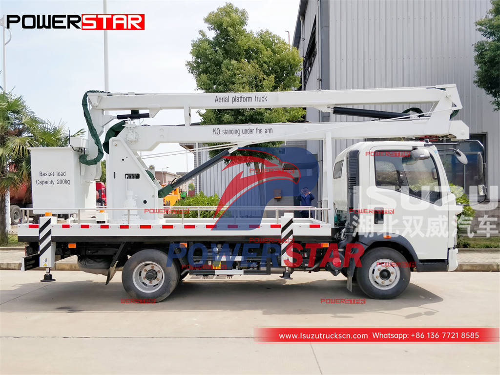 Hot sales ISUZU 4Ã—4 AWD High altitude operation truck at discount price