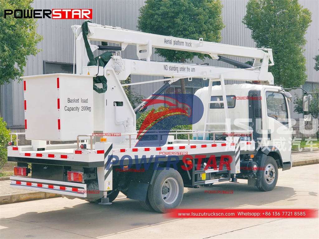 Custom-made ISUZU 4Ã—4 AWD Mobile Elevating Aerial Work Platform for sale