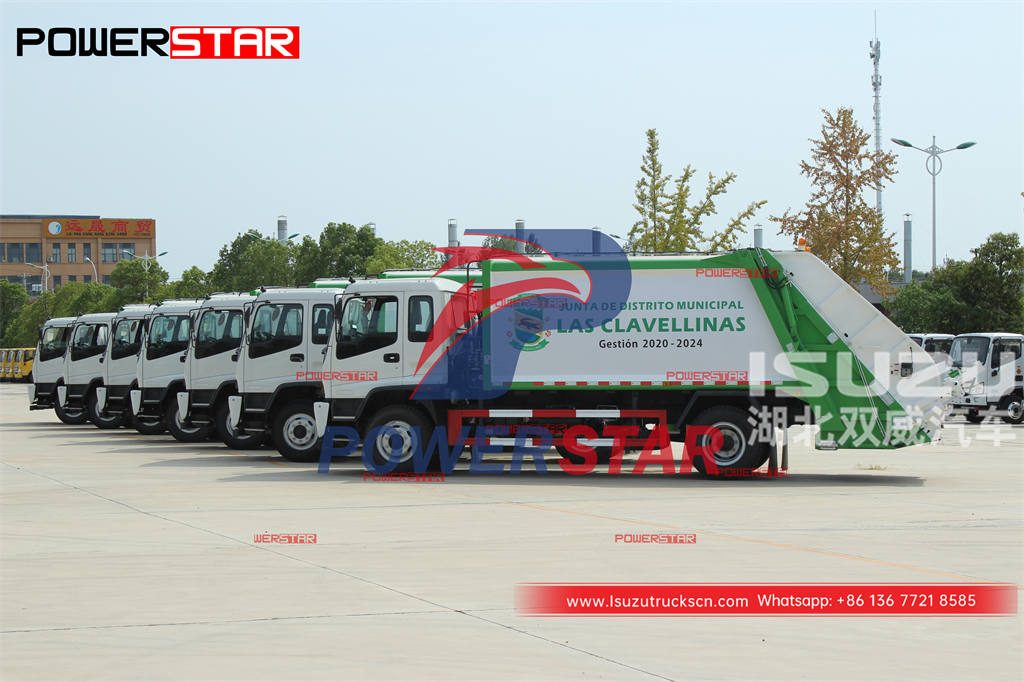 Xe ép rác ISUZU FTR 205HP 14CBM giá ưu đãi